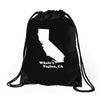 Whale's Vagina CA Drawstring Bags