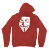 v per vendetta face film horror cinema&amp;tv Unisex Hoodie