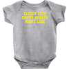 cloudy eyes, empty hearts, might lose Baby Bodysuit