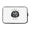take a nap Laptop sleeve