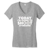 photographer shoot someone Women's V-Neck T-Shirt