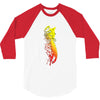 pink storm 3/4 Sleeve Shirt
