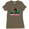 kashyyyk timberwookiees Ladies Fitted T-Shirt