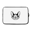 cat character graphic Laptop sleeve