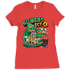 slimer's ect o's Ladies Fitted T-Shirt