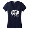 this is what an awesome Women's V-Neck T-Shirt