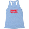 junglist soldier Racerback Tank