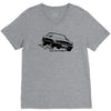 mercedes benz w126 V-Neck Tee