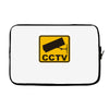 as seen on cctv chav rude,funny,cool,modern,fun Laptop sleeve