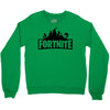 fortnite logo black Crewneck Sweatshirt