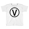 vegan symbol Toddler T-shirt