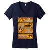 The Ringleader Thr Archer The Samurai The Kid Women's V-Neck T-Shirt