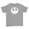 rebel alliance sticker vinyl decal star wars   car window wall decor Youth Tee