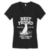 Best Friend German Shepherd Women's V-Neck T-Shirt