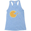 pizza pie chart Racerback Tank