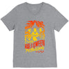 crazy halloween pit lady V-Neck Tee