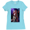 suicide  deadpool Ladies Fitted T-Shirt