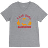 This Girl Loves Her Dachshund V-Neck Tee