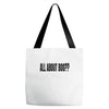 all about boo Tote Bags