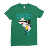 Daddy Shark -Shark Do Do Do Ladies Fitted T-Shirt