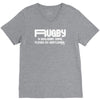 rugby a hooligans gentlemen V-Neck Tee