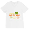camp fire swamp V-Neck Tee