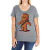 hug a wookiee Ladies Curvy T-Shirt