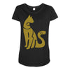 cats Maternity Scoop Neck T-shirt
