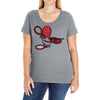 part time job sport shop Ladies Curvy T-Shirt
