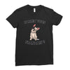 high end french bulldog Ladies Fitted T-Shirt