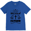 I Am One Blessed Father V-Neck Tee