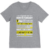 Legends Are Born In February V-Neck Tee