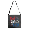 4th of July Adjustable Strap Totes