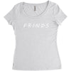 friends Women's Triblend Scoop T-shirt