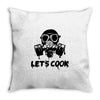 let's cook (2) Throw Pillow