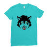 THE LAST WOLF Ladies Fitted T-Shirt