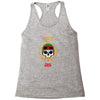crazy dad Racerback Tank