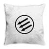 antifa arrows Throw Pillow