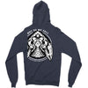 why do we fall, so we can learn to pickup ourselves up black Zipper Hoodie