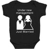 under new management   just married Baby Bodysuit