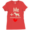 find and save ideas about i love dogs Ladies Fitted T-Shirt