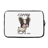 coffee makes me poop Laptop sleeve