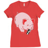 you are what you eat Ladies Fitted T-Shirt