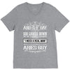 And 8th Day God Look Down So God Made A Aries Guy V-Neck Tee