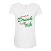 i get irish Maternity Scoop Neck T-shirt