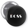 boss bad Pin-back button