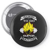 Trainning To Go Super Saiyan Pin-back button