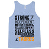 Strong Independent Motivated Taurus Tank Top