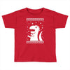 big trex santa ugly christmas Toddler T-shirt