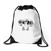 skate or die Drawstring Bags